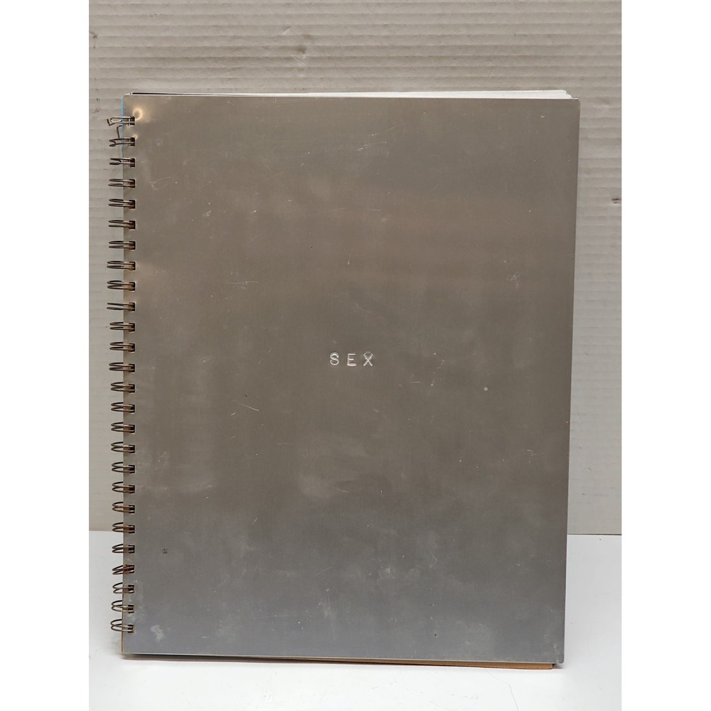 SEX by MADONNA First edition NO CD Photo Book 1992 made in US Warner Books